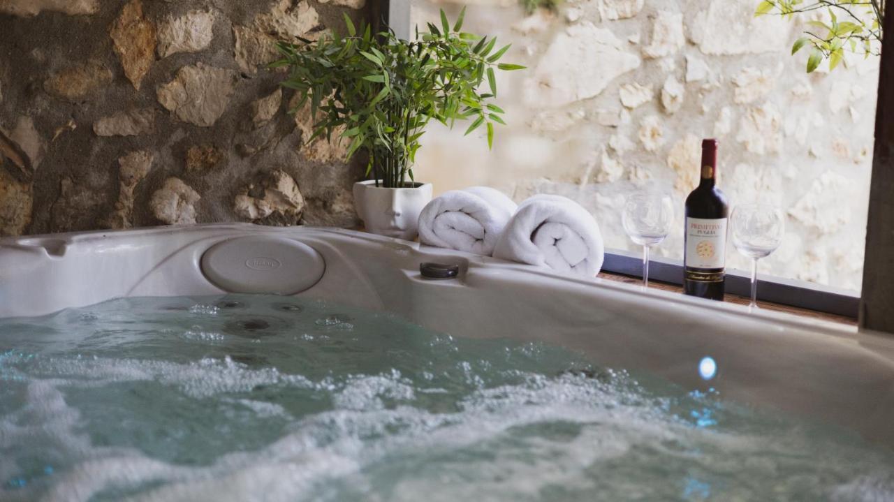 Scardona Rustica, Bed & Breakfast With Jacuzzi, Bbq And Free Parking In Skradin, Krka Exterior foto